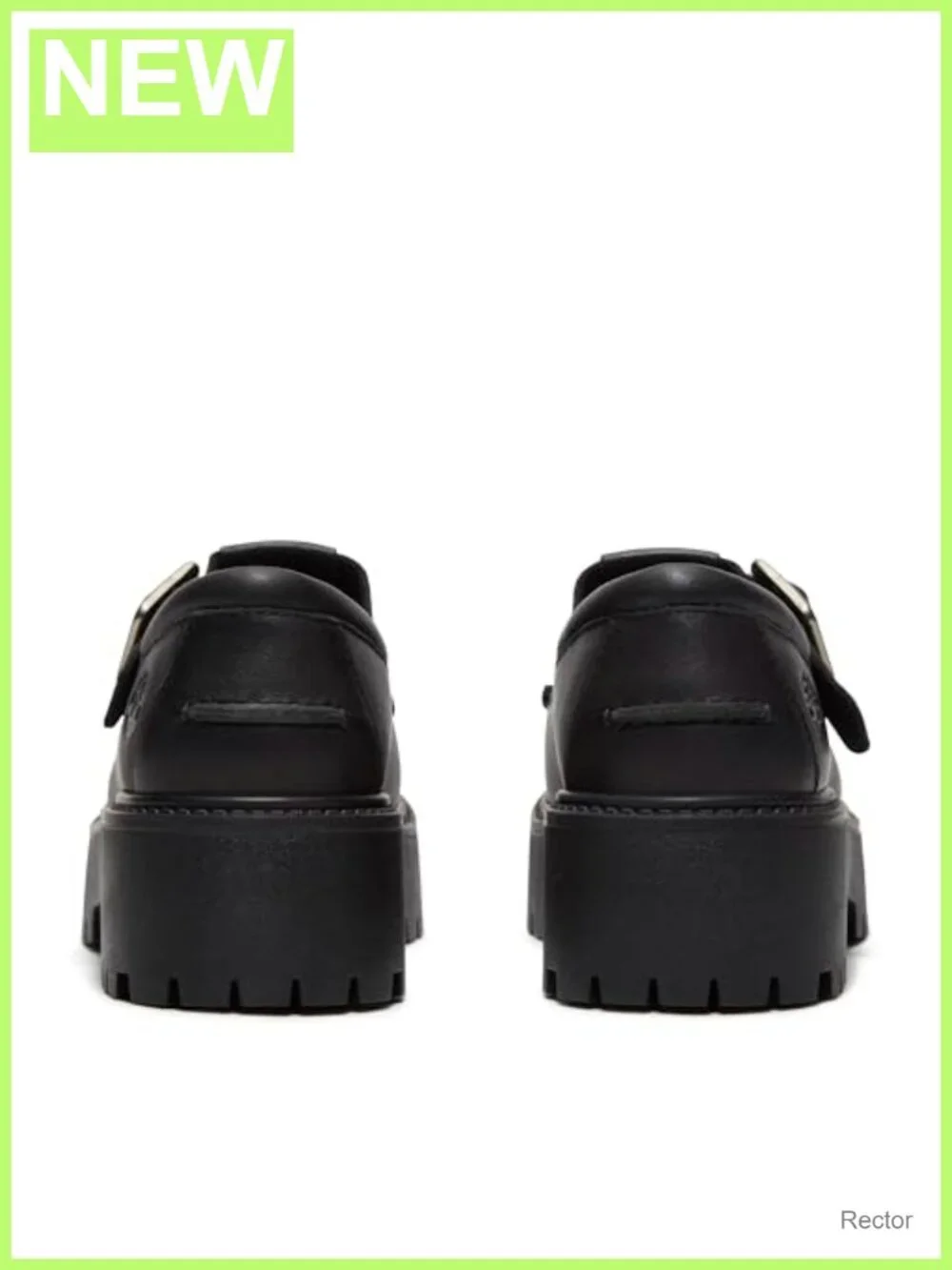 Platform Loafer Leather Cushioned OrthoLite